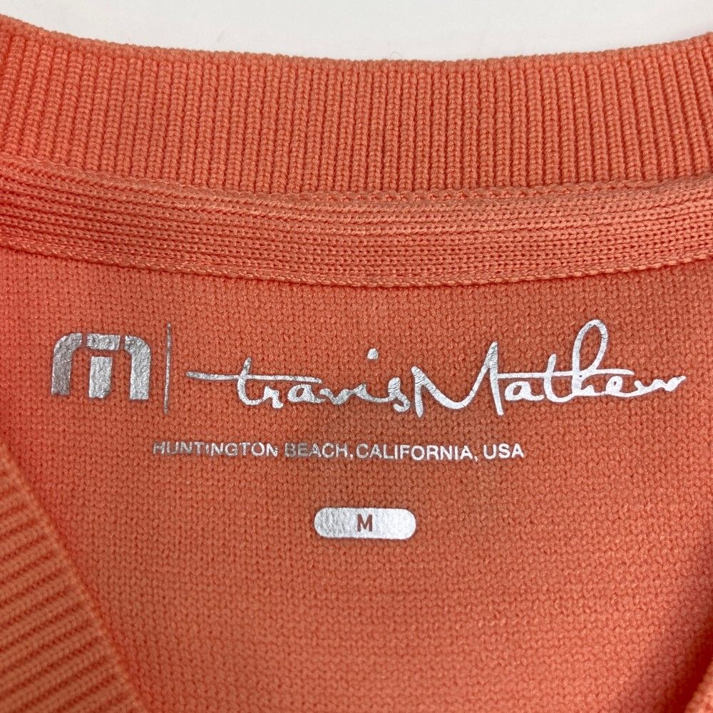 サイズ：M TRAVIS MATHEW トラビスマシュー Vネック ニットセーター オレンジ系 [240101215797] ゴルフウェア メンズ  ストスト - 高級百貨店