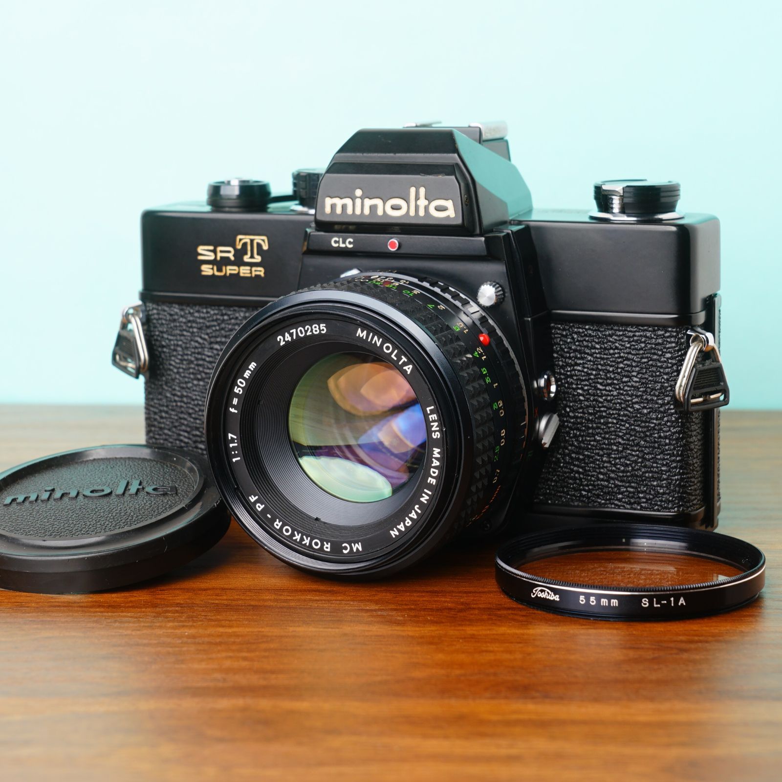 完動 整備済◎ミノルタSRT SUPER ブラック 50mm f1.7 91