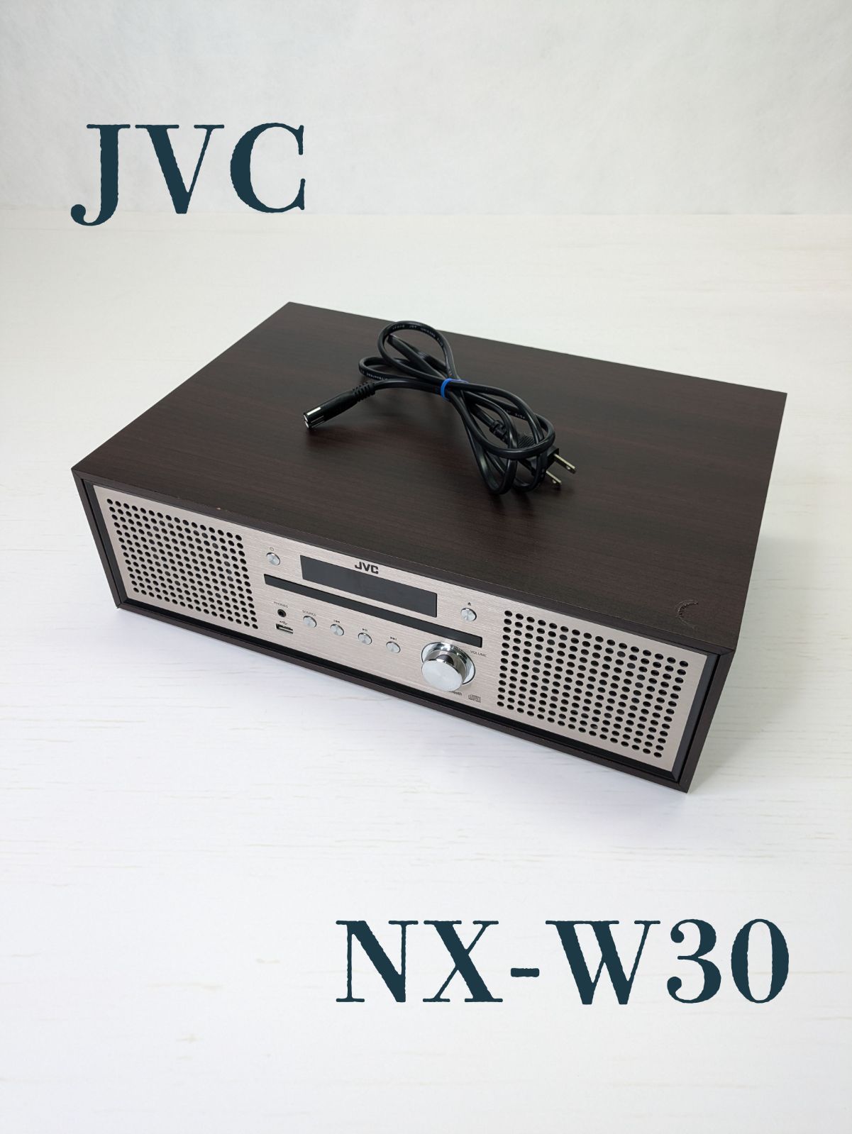 【動作確認済み】JVC・ジェイブイシー・NX-W30・コンポ・CD・Bluetooth・USB