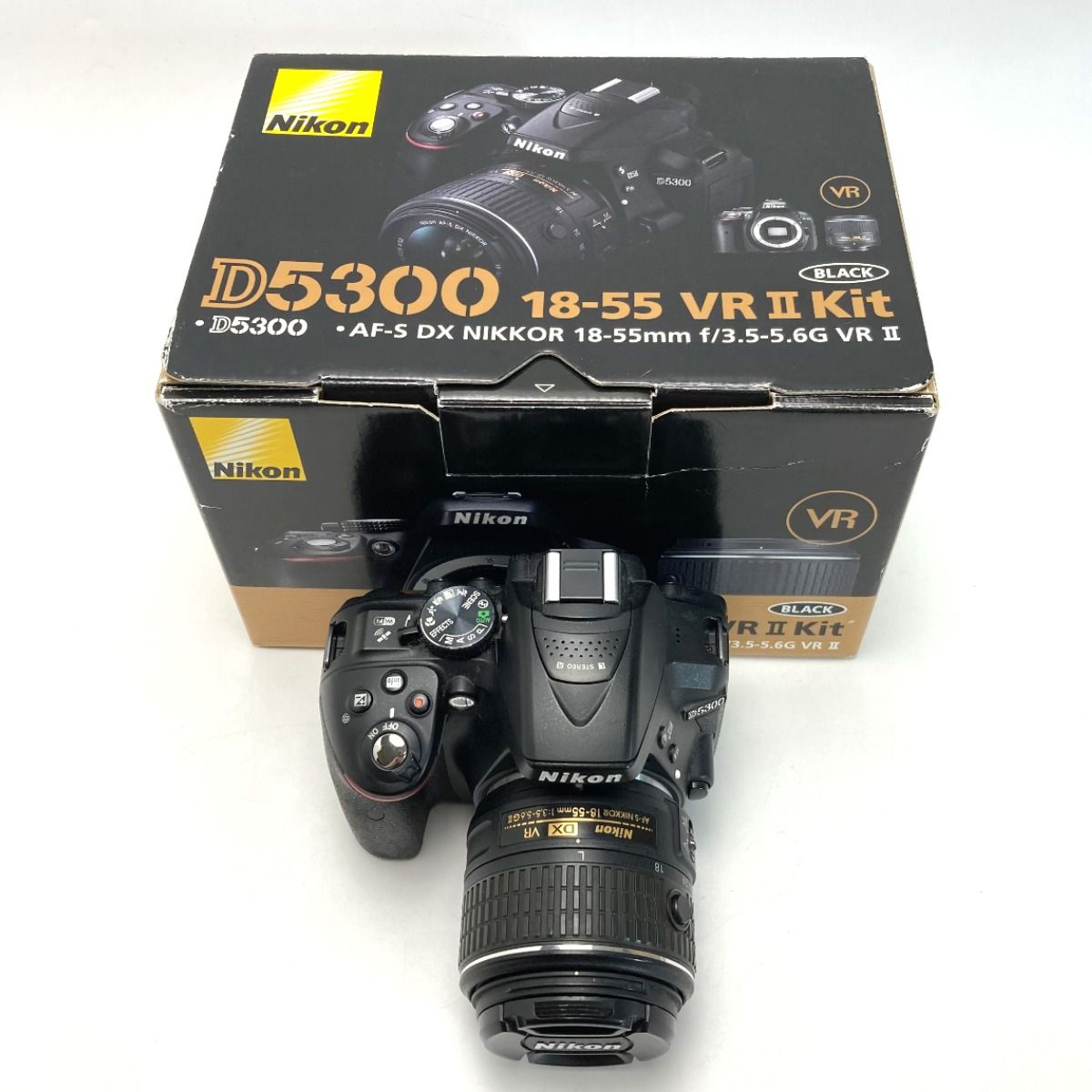 Nikon ニコン D5300 18-55 VR II レンズキット ブラック デジタル一眼レフカメラ き