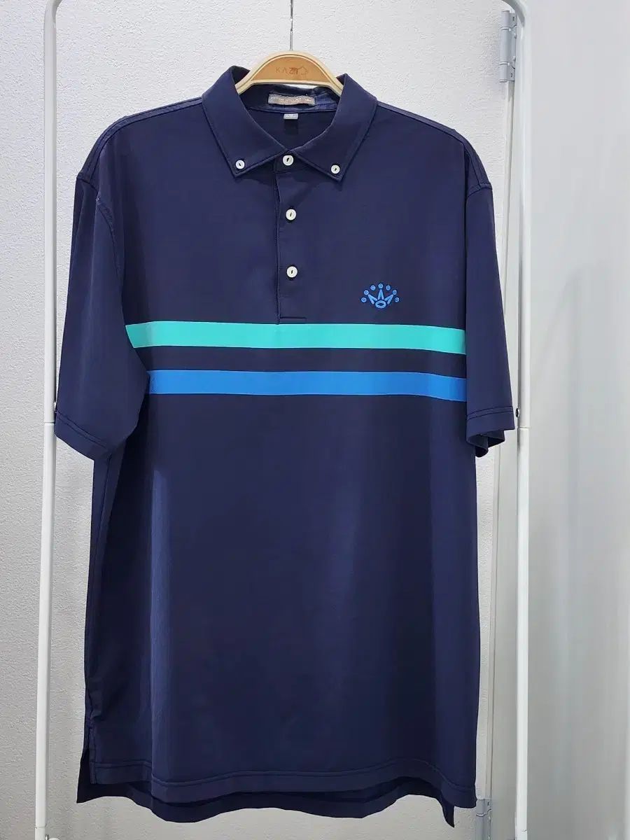 【新品】スコッティキャメロン×Admiral コラボ　ポロシャツ スコッティキャメロン アドミナルコラボ ポロシャツLサイズ ドッグ