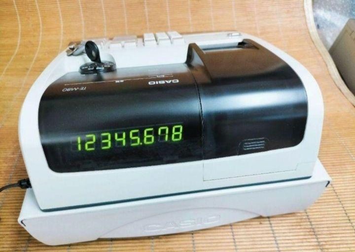 カシオレジスター TE-M80 中古品 人気機種感熱紙 送料無料