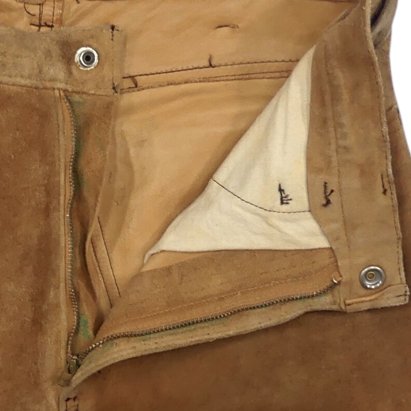 LEVI'S リーバイス レザーパンツ 60s ヴィンテージ ブーツカット BIGE