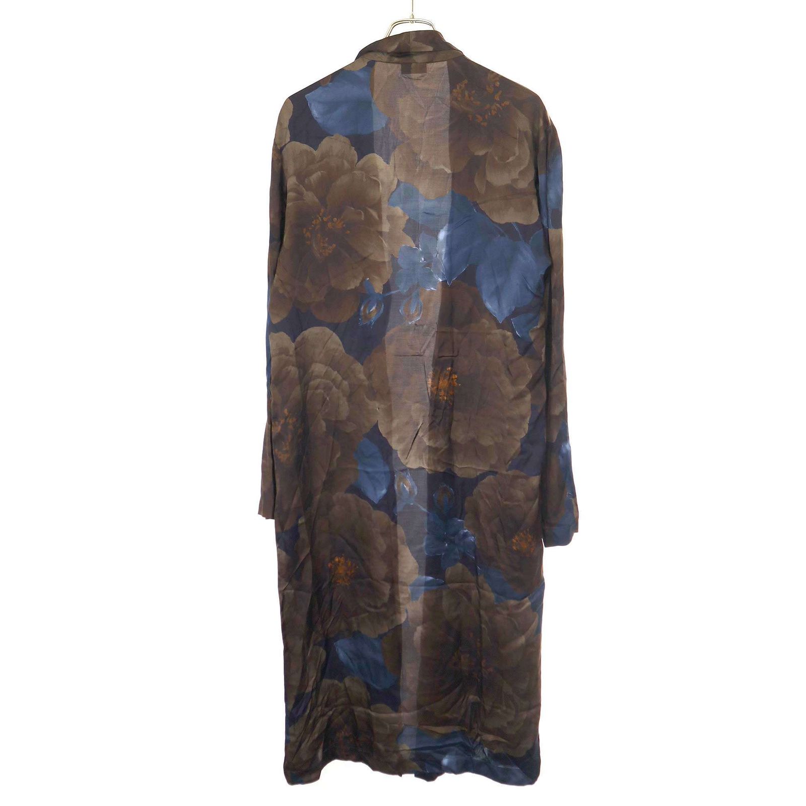 DRIES VAN NOTEN ドリスヴァンノッテン 20SS Flower Print Gown Coat 