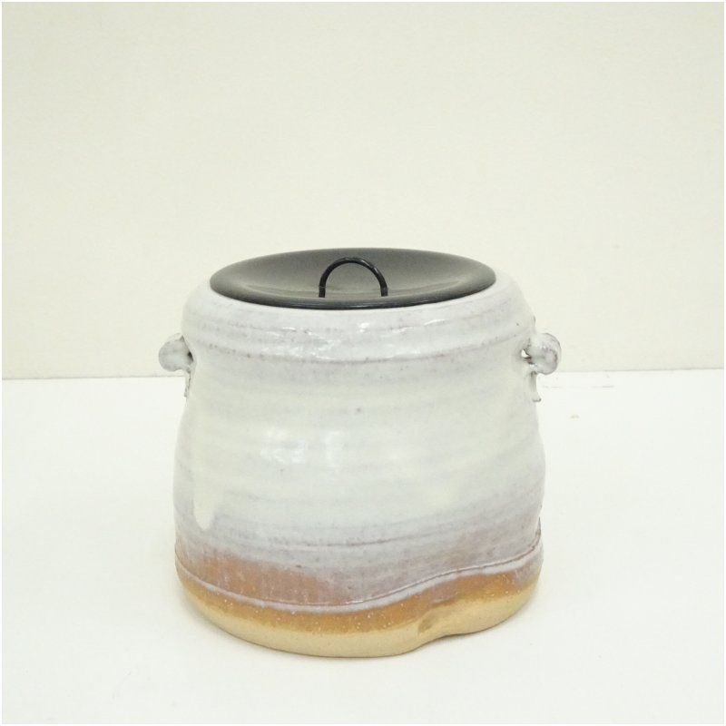 萩焼 金子信彦造 水指 共箱 水指し 茶道 茶道具 おしゃれ 水差し 抹茶 インテリア 茶器 水器 お茶 骨董 茶会