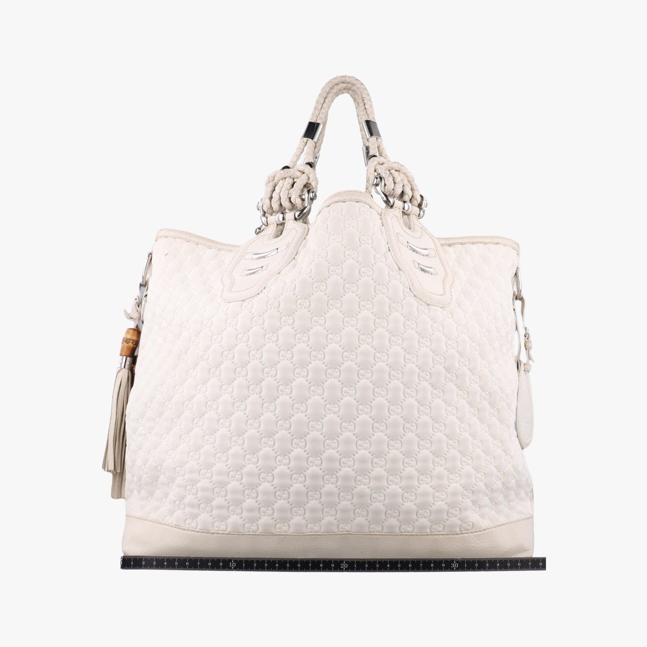 グッチGucciブランドオフホワイトレザー240260C6344911 - メルカリ