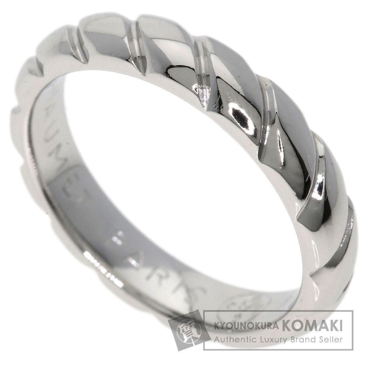 Chaumet ショーメ トルサード ドゥ ショーメ リング 指輪 PT950 レディース