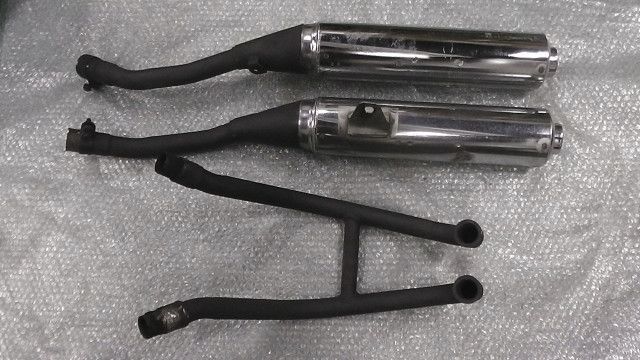 ZZR250 EX250H-029xxx の マフラー 傷 凹み:#1689322018 - メルカリ