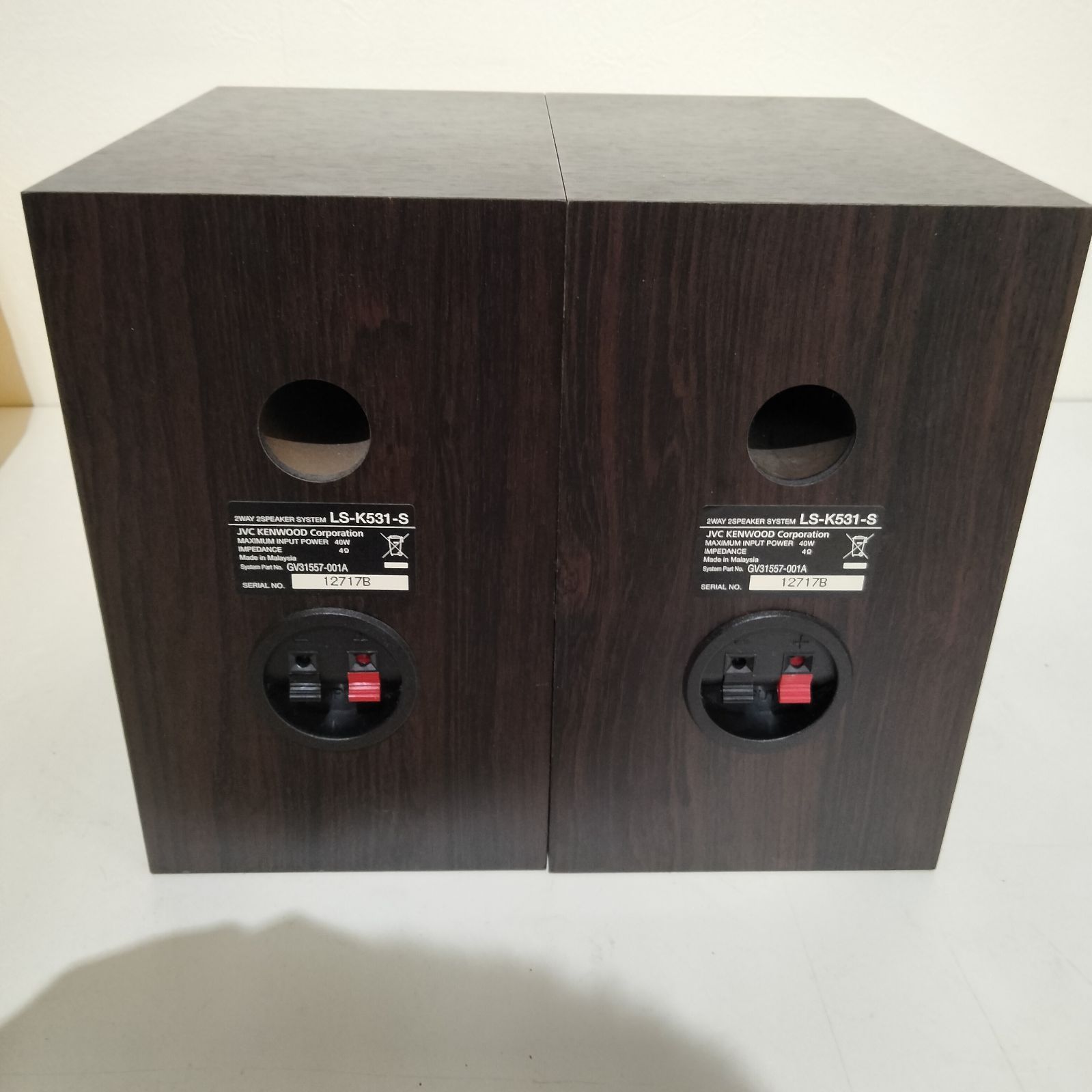 N-6388] KENWOOD スピーカー LS-K531-S - メルカリ