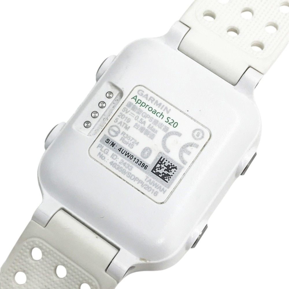 GARMIN ガーミン approach s20 GPSナビ ホワイト系