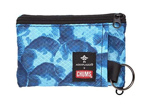 Chums サーフショート ウォレット ナイトクラゲ Aqua Flaugeナイトクラゲ