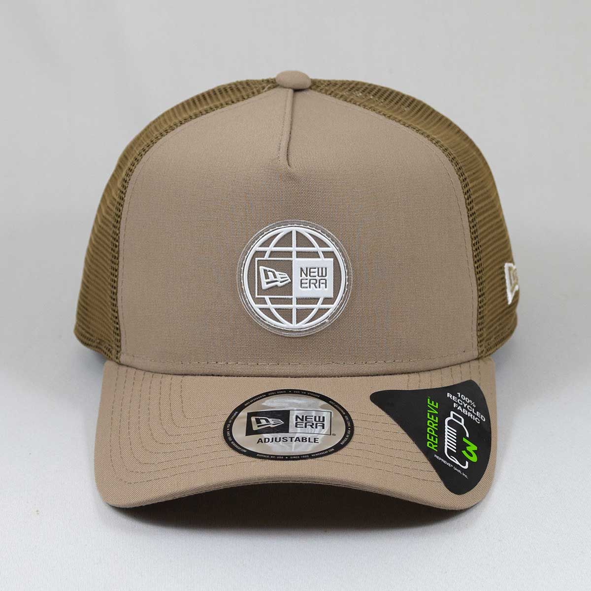 【ニューエラ正規品】ニューエラ NEW ERA® New Era® 帽子 キャップ 9FORTY A-Frame トラッカー Earth Logo  Repreve アッシュブラウン| アウトドア(商品番号：14392236) 【ニューエラ正規品】ニューエラ NEW ERA® New Era® 帽子 キャップ 9FORTY A-Frame トラッカー Earth Logo Repreve アッシュブラウン| アウトドア(商品番号：14392236)