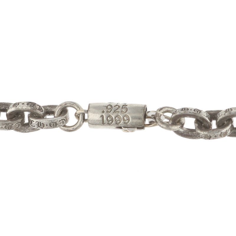 シルバー 925 ペーパーチェーン ブレスレット メンズ 20cm クロムハーツ PAPER CHAIN/ペーパーチェーン シルバー