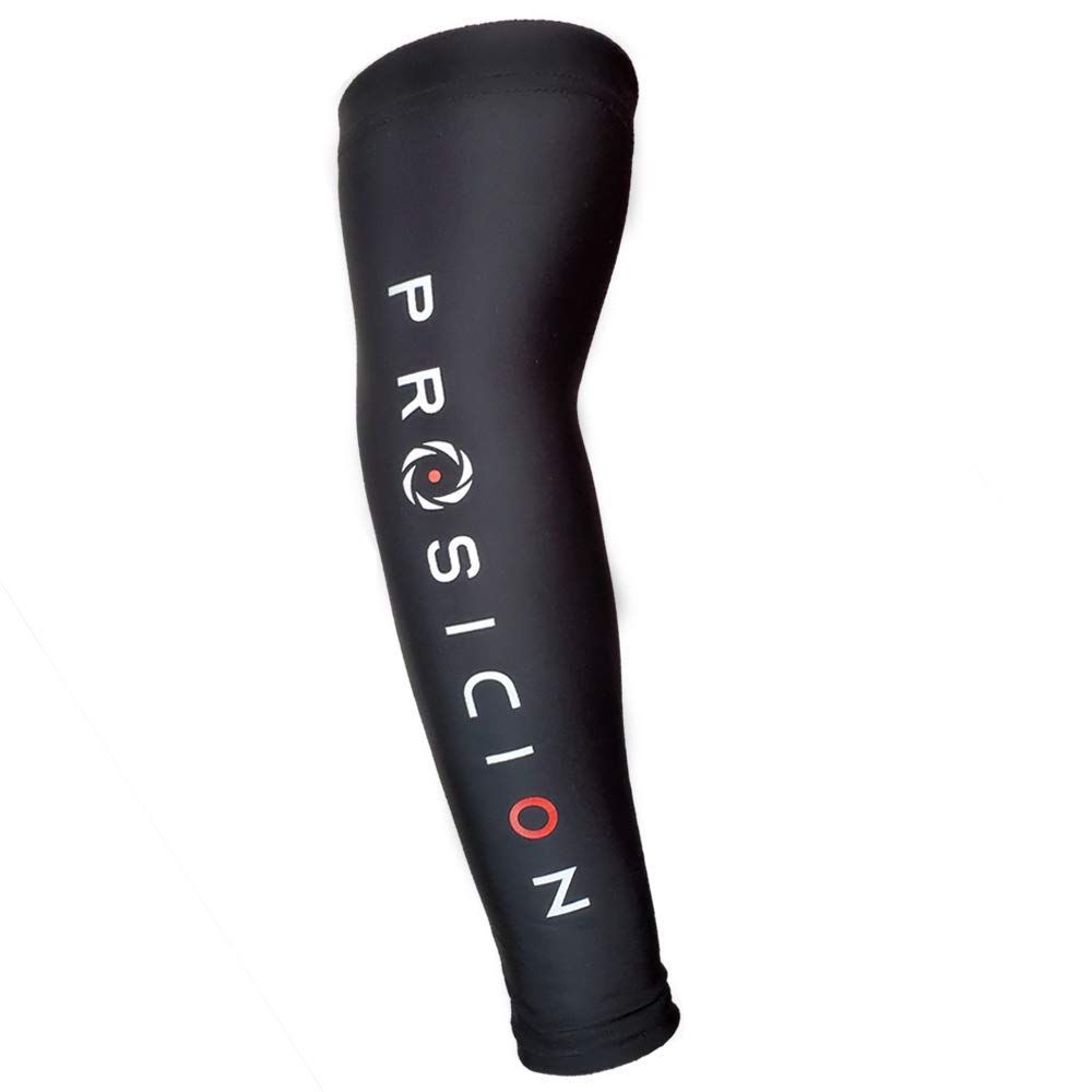 Prosicion ゲーミングアームスリーブ - プロフェッショナルゲームアームスリーブ, ブラック, Medium [ナイロン] [M]