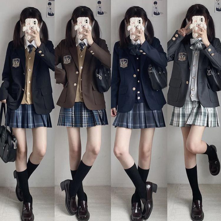 女子高生 制服セット 6点セット 女の子 入学式 卒業式 スーツ