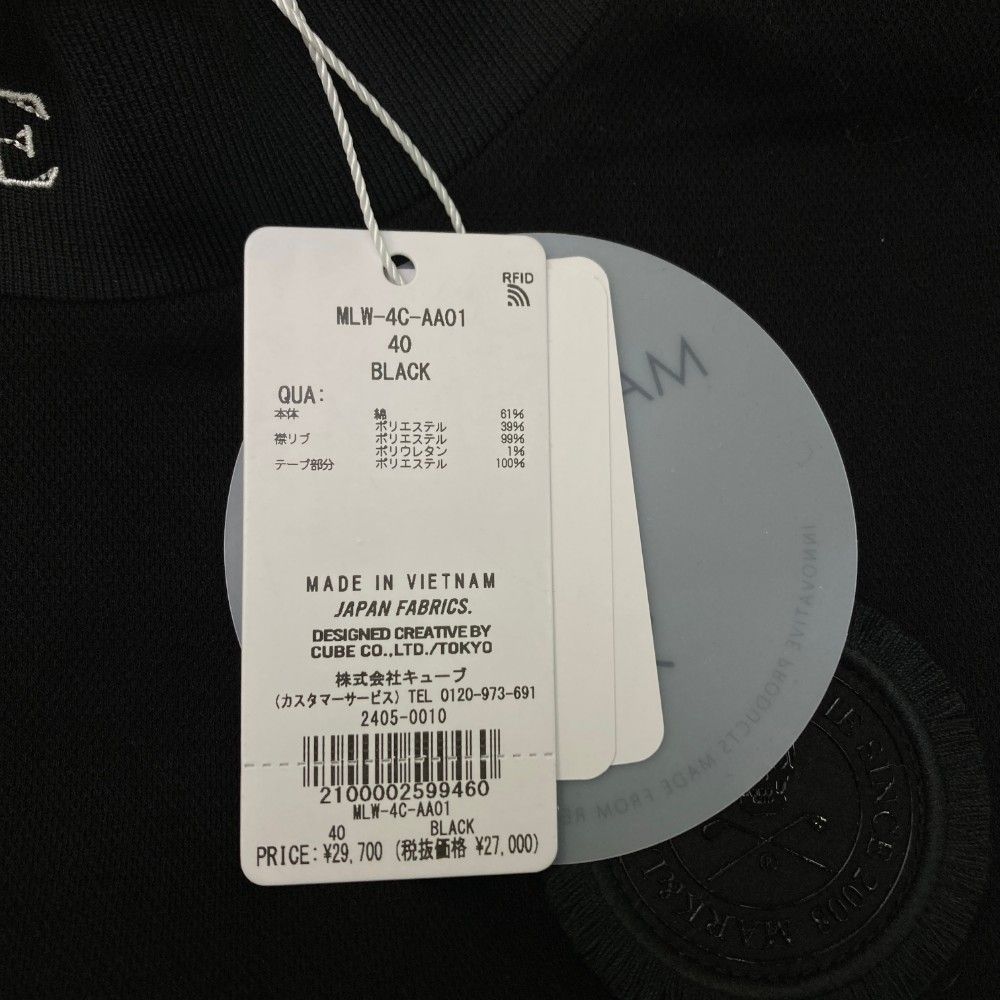 サイズ：40 MARK&LONA マークアンドロナ 2024年モデル バックロゴ