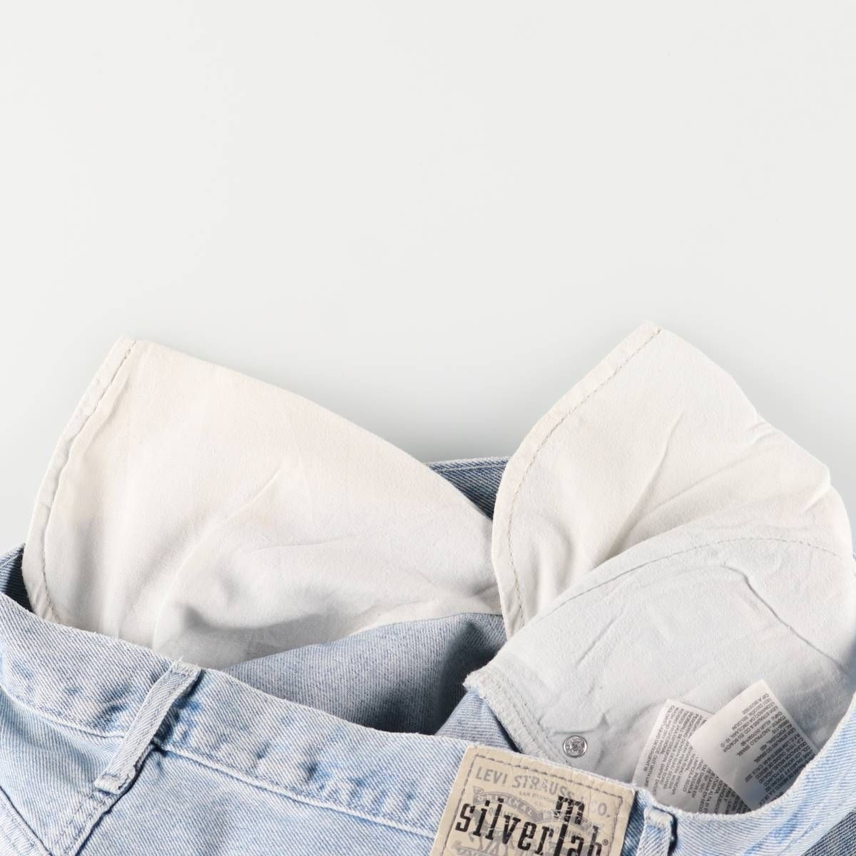 バギー テーパードデニムパンツ