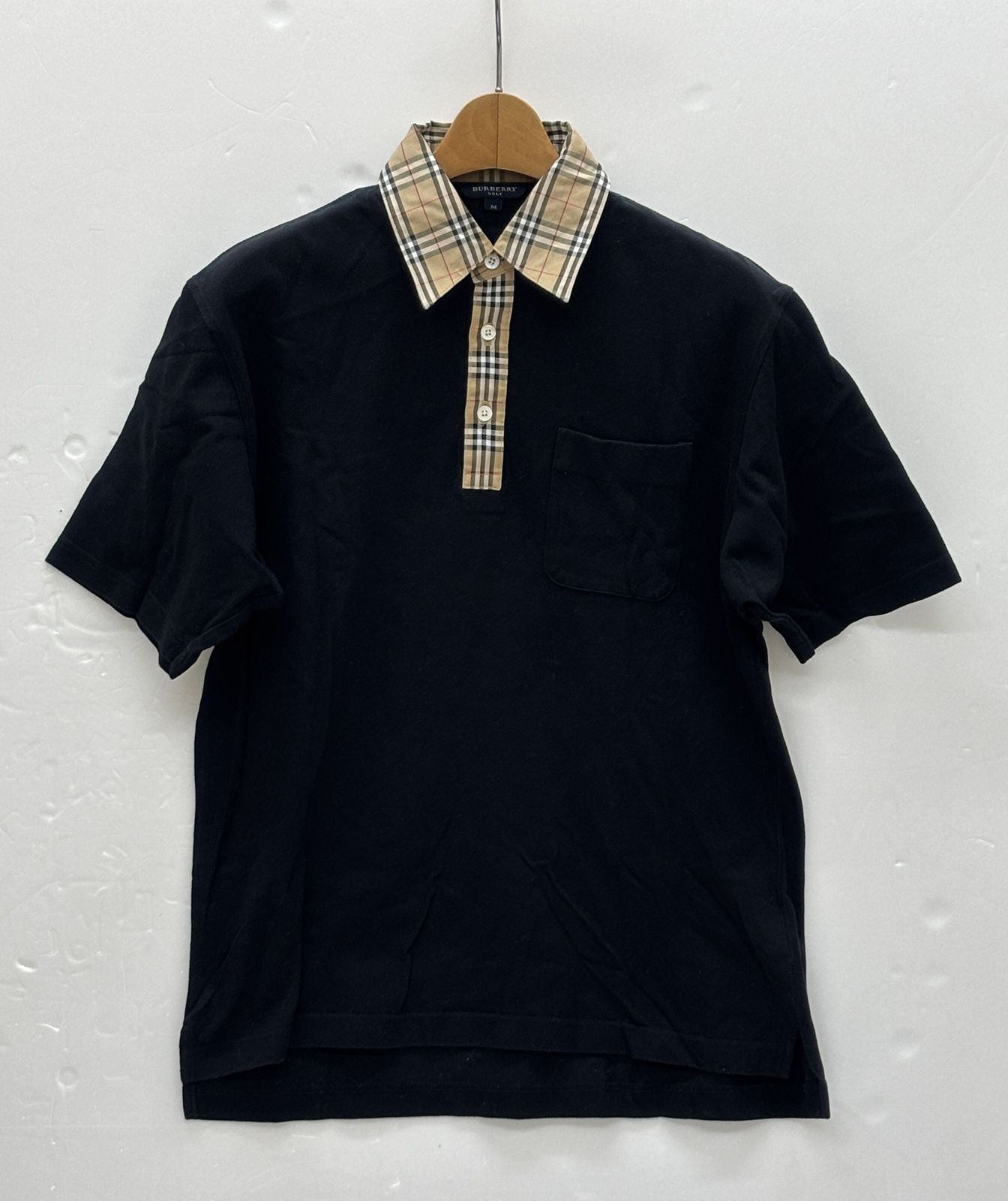 送料無料※ BURBERRY GOLF バーバリー ゴルフ ノバチェック 半袖