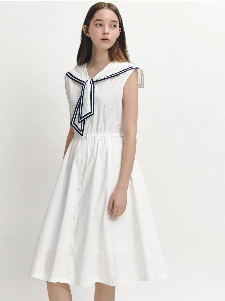 マリ クレール セーラー ノースリーブ ONE PIECE 55