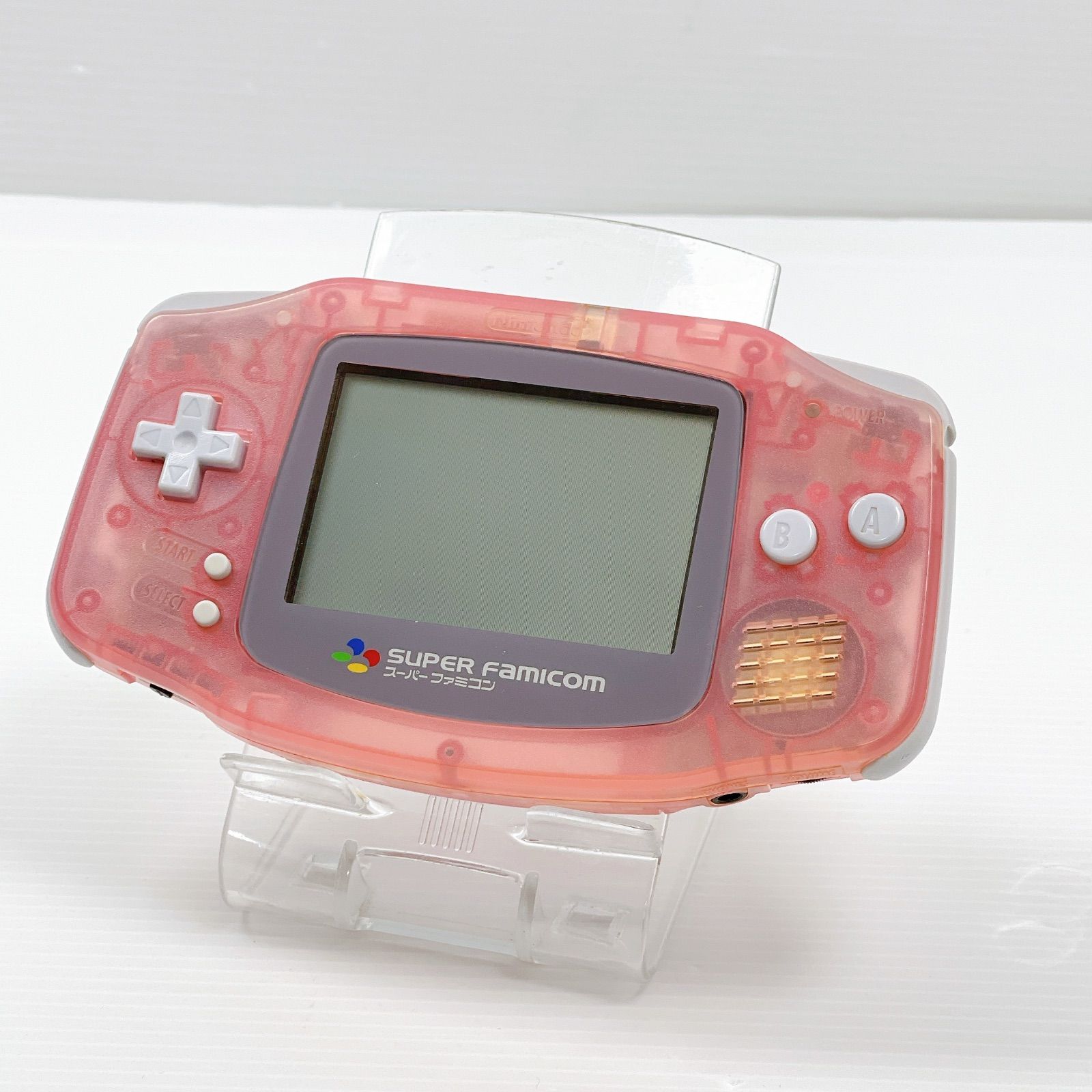 極美品 ゲームボーイアドバンス ミルキーピンク 動作確認済み