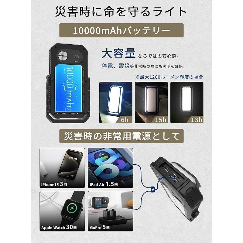 DINGAI LED ランタン キャンプ用品 防災 ライト 万能型 【ソーラー充 Amazon.co.jp: DINGAI LED ランタン キャンプ用品 防災 ライト