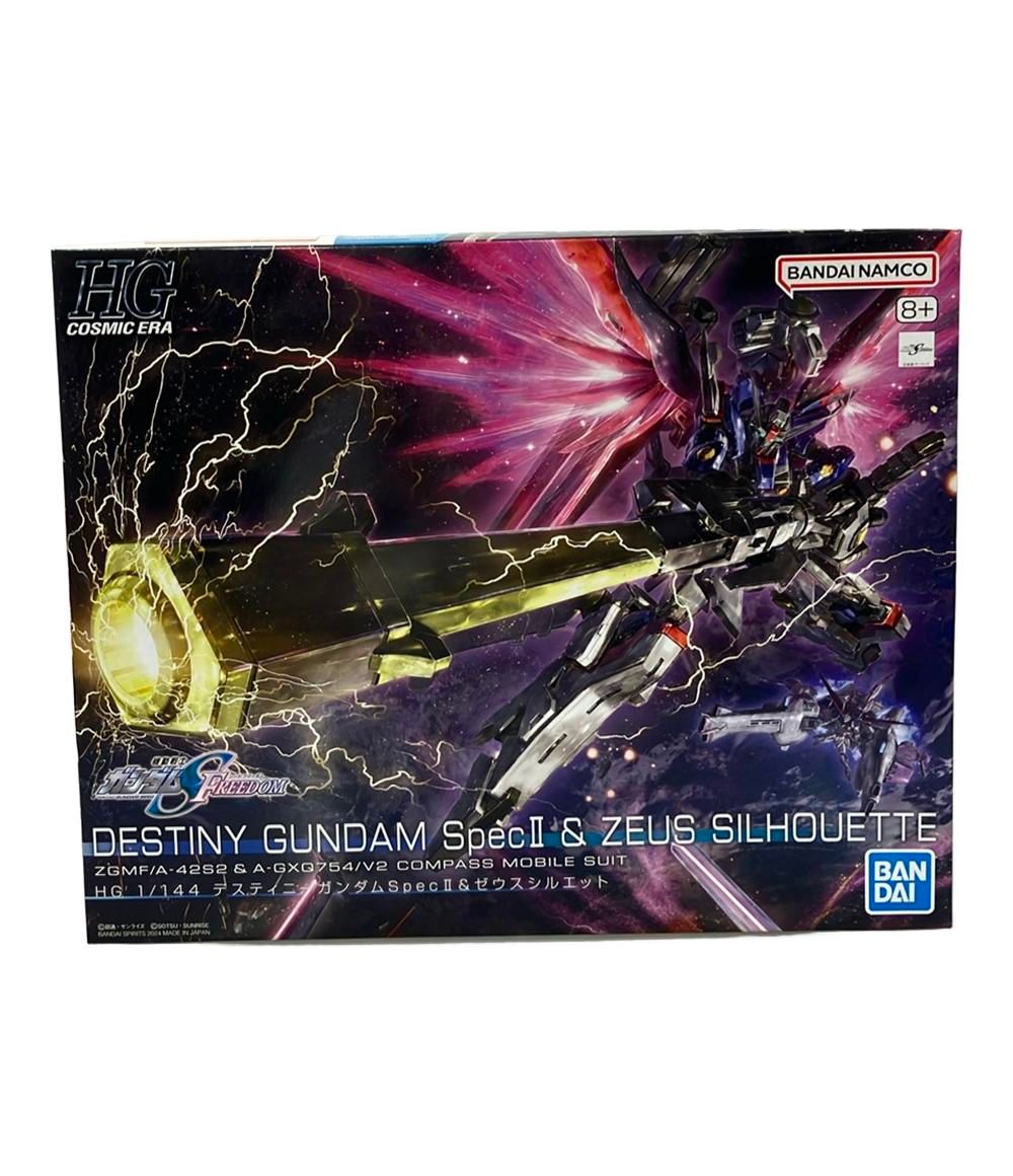 機動戦士ガンダムSEED DOM プラモデル HG デスティニーガンダムSpecII＆ゼウスシルエット 1 144 バンダイ