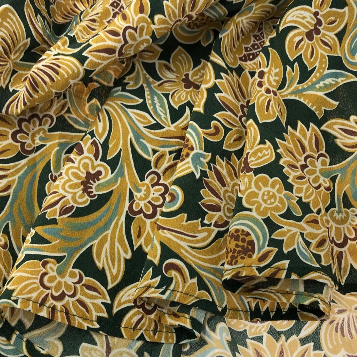 美品 MAX MARA WEEKEND マックスマーラーウィークエンド ボタニカル柄