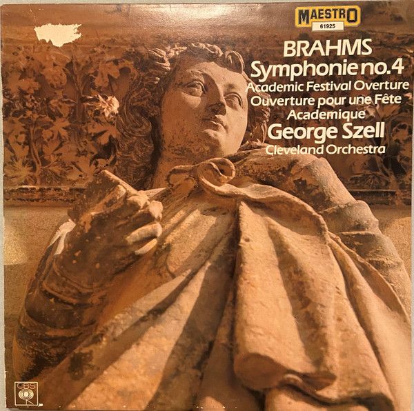 CD Johannes Brahms , Sir John Bar Symphony No. 4 / Academic