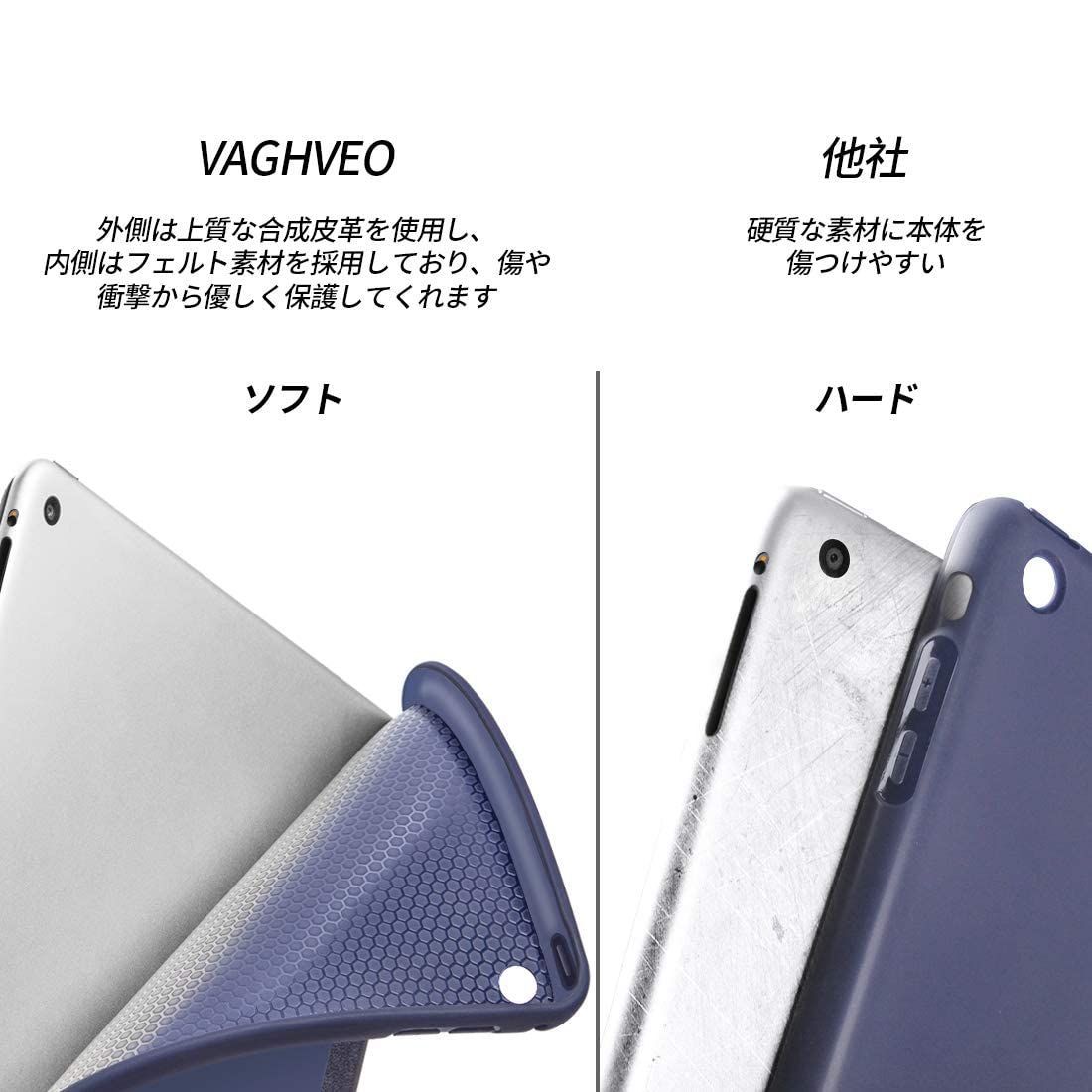 iPad 2 3 4 ケース 超薄型 超軽量 三つ折り スタンド TPU ピンク