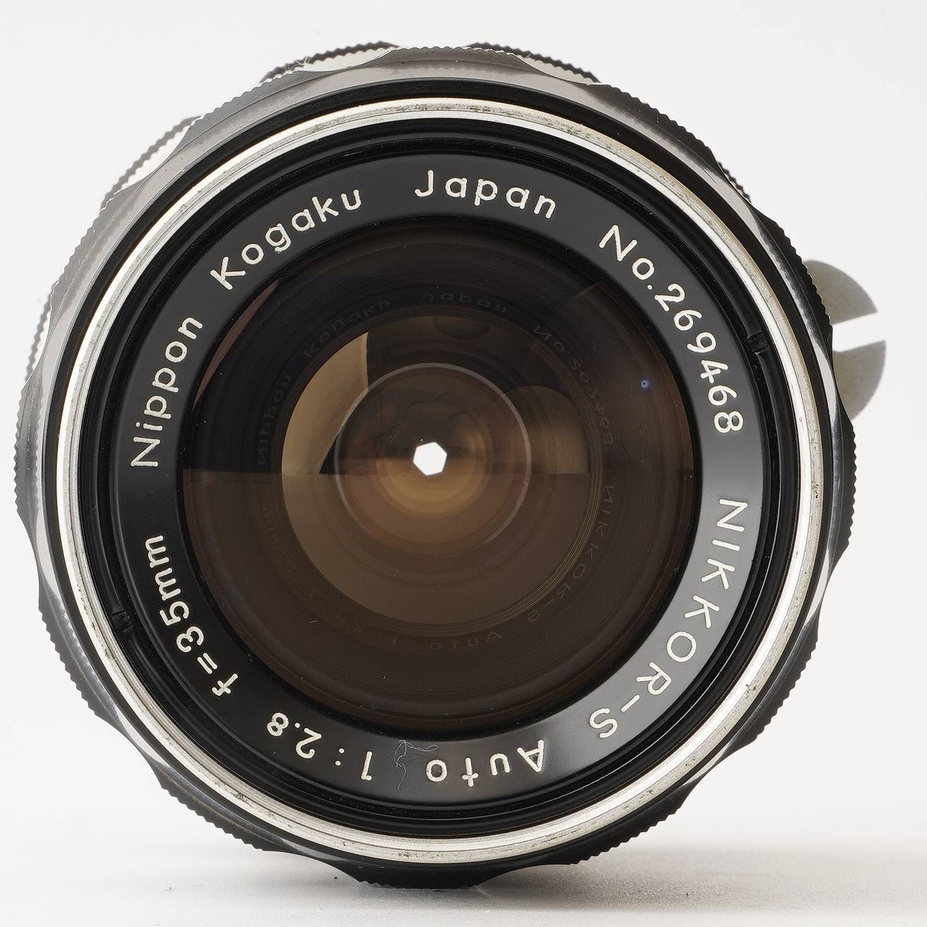 ニコン Nikon Nippon Kogaku 非Ai Nikkor-S Auto Nikkor 35mm F2.8