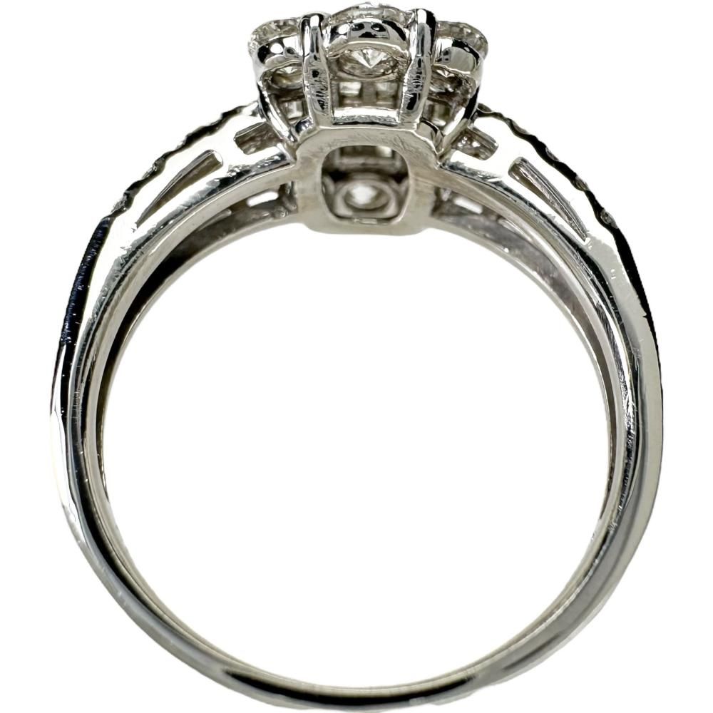 12号 ダイヤモンド 1.00ct リング・指輪 Pt900プラチナ 13720 5.6g