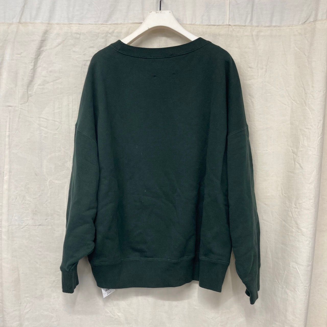 INSCRIRE / スウェット/M/コットン/GRN/I21SS-BC1B/all natural/少々使用感// INSCRIRE スゥエット I21SS-BC1B ALL NATURAL SWEAT - メルカリ