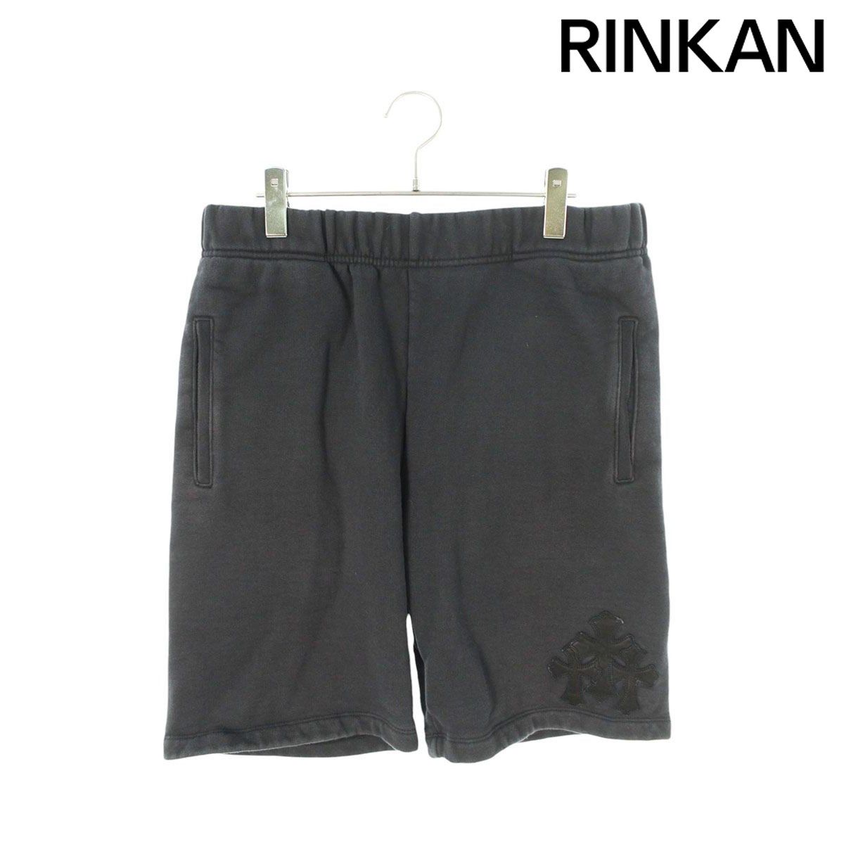 クロムハーツ Y NOT SWEAT PANTS クロスパッチハーフパンツ メンズ M 