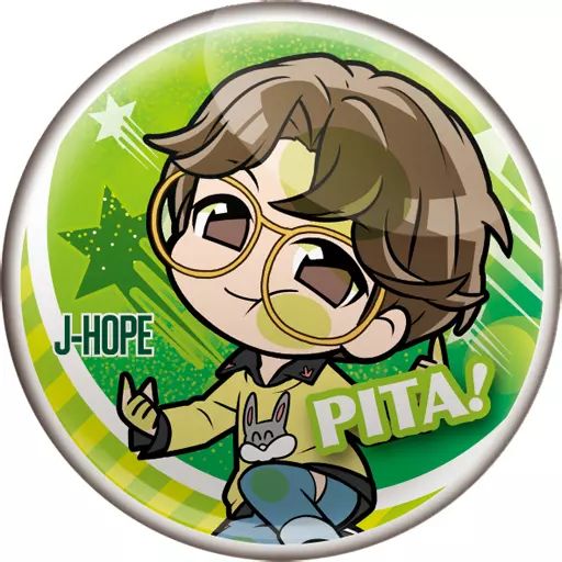 中古】バッジ・ピンズ J-HOPE(ジェイホープ) 「ぴた!でふぉめ TinyTAN