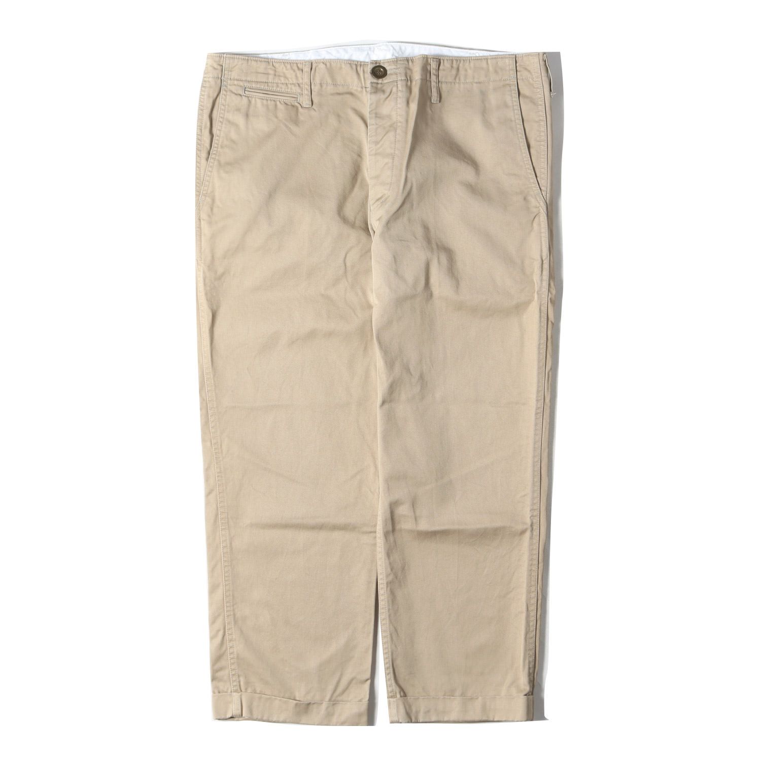 visvim ビズビム パンツ サイズ:4 00s ハイアーウォーター チノパンツ HIGHER-WATER CHINO ベージュ 00年代 アーカイブ ボトムス ズボン【メンズ】