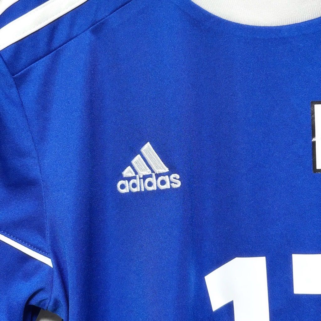 美品】adidas アディダス OSAKA サッカー ユニフォーム 17 青 ミ