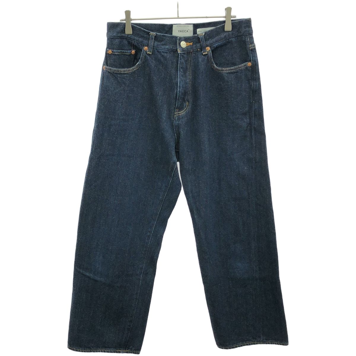 YAECA ヤエカ DENIM PANTS WIDE STRAIGHT ワイドストレートデニム