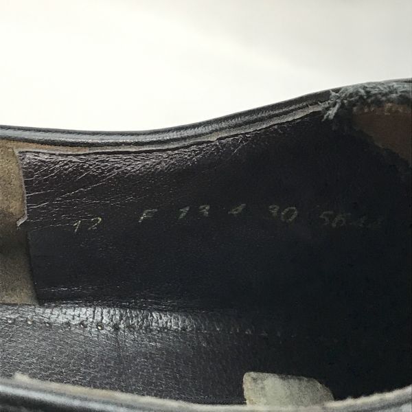 90s?/Vintage★ロイド/LLOYD★クレープソール/本革/モンクストラップシューズ【12/30.0-31.0/黒】ビジネス/Leather/Dress shoes◆bWB106-6