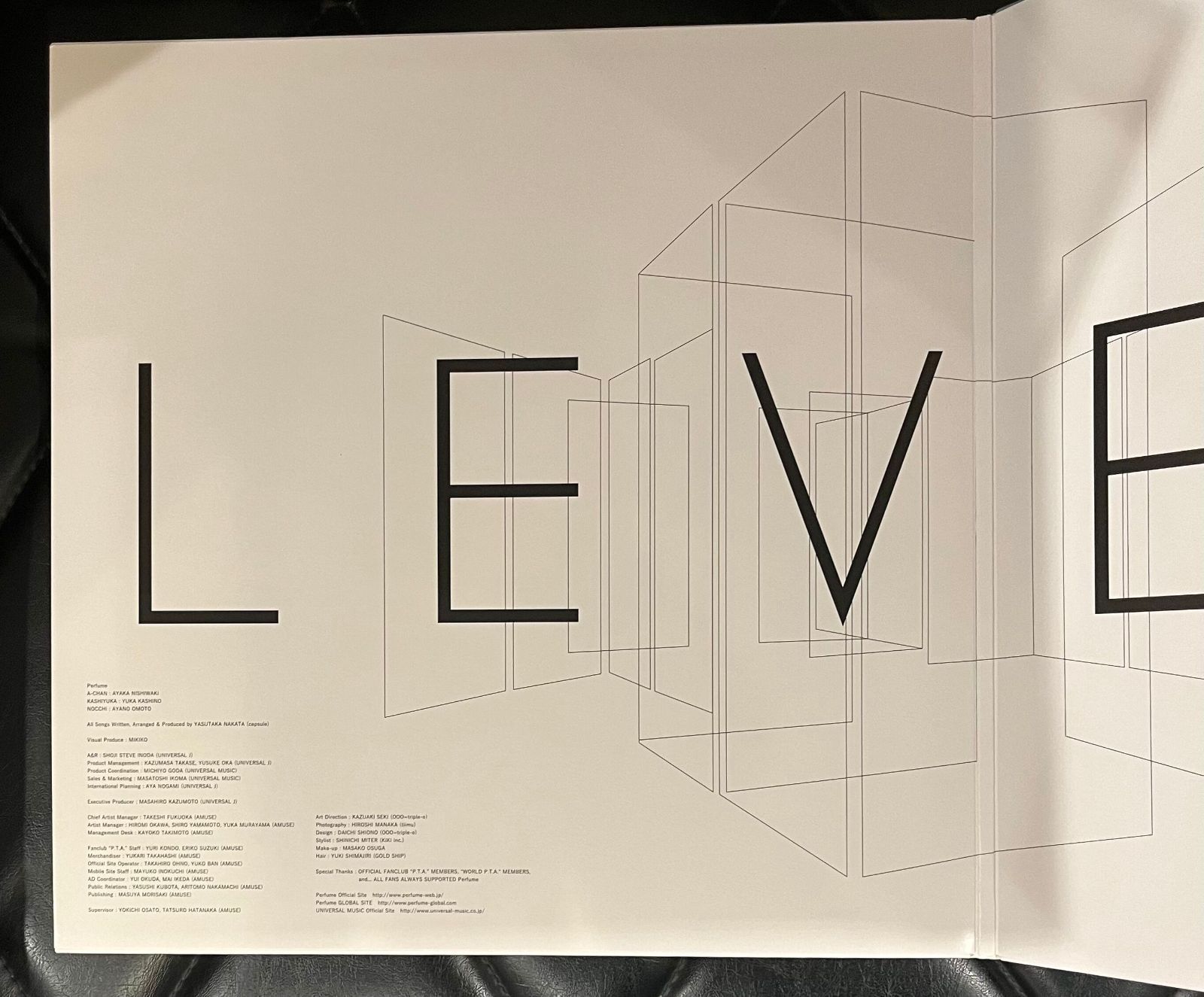 Perfume LEVEL3 ピンクカラーヴィニール 2枚組 レコード Perfume LEVEL3 (Color Vinyl ピンク) レコード Perfume LEVEL3