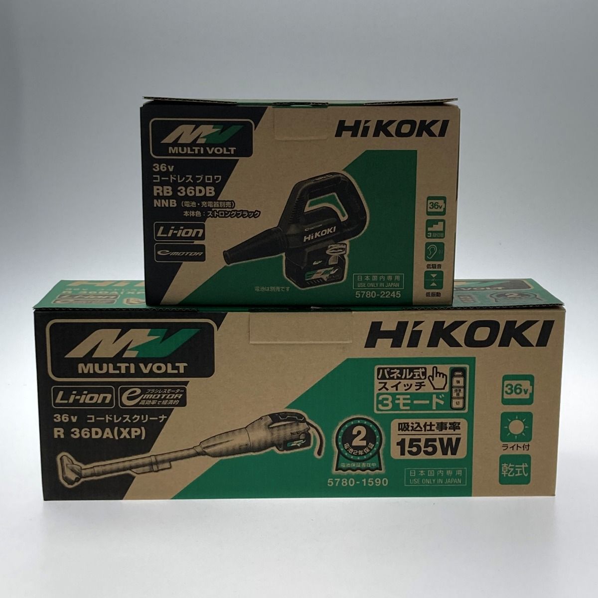 HiKOKI ハイコーキ 《 コードレスお掃除コンボセット 》 KC36DA-XP