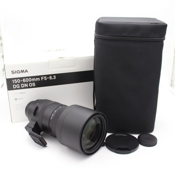 ほぼ SIGMA レンズ 150-600mm F5-6.3 DG DN OS Sony ソニー Eマウント ズーム 望遠 フルサイズ ミラーレス用 Sports