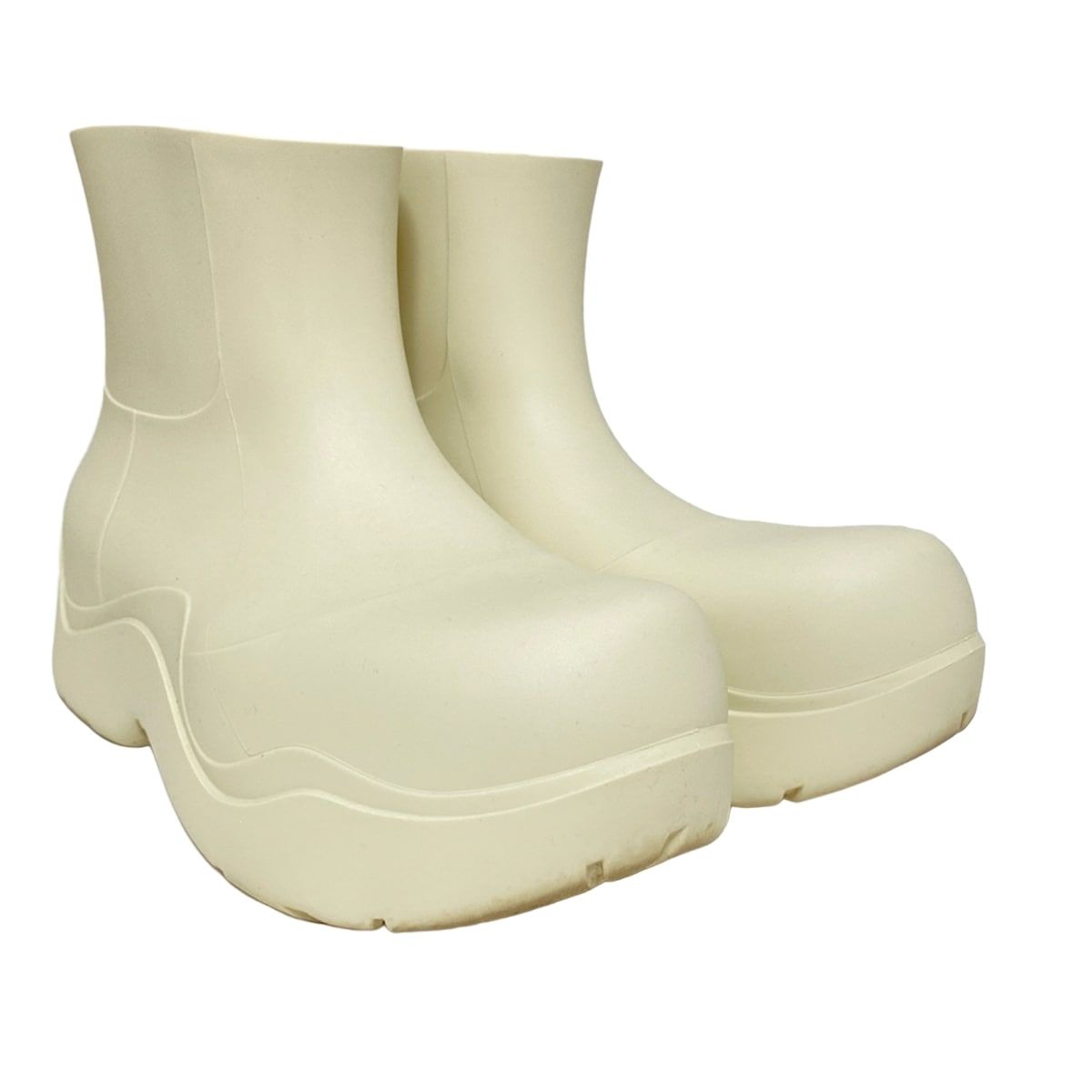 bottega veneta ファイヤーマン イントレチャート ラバー ブーツ