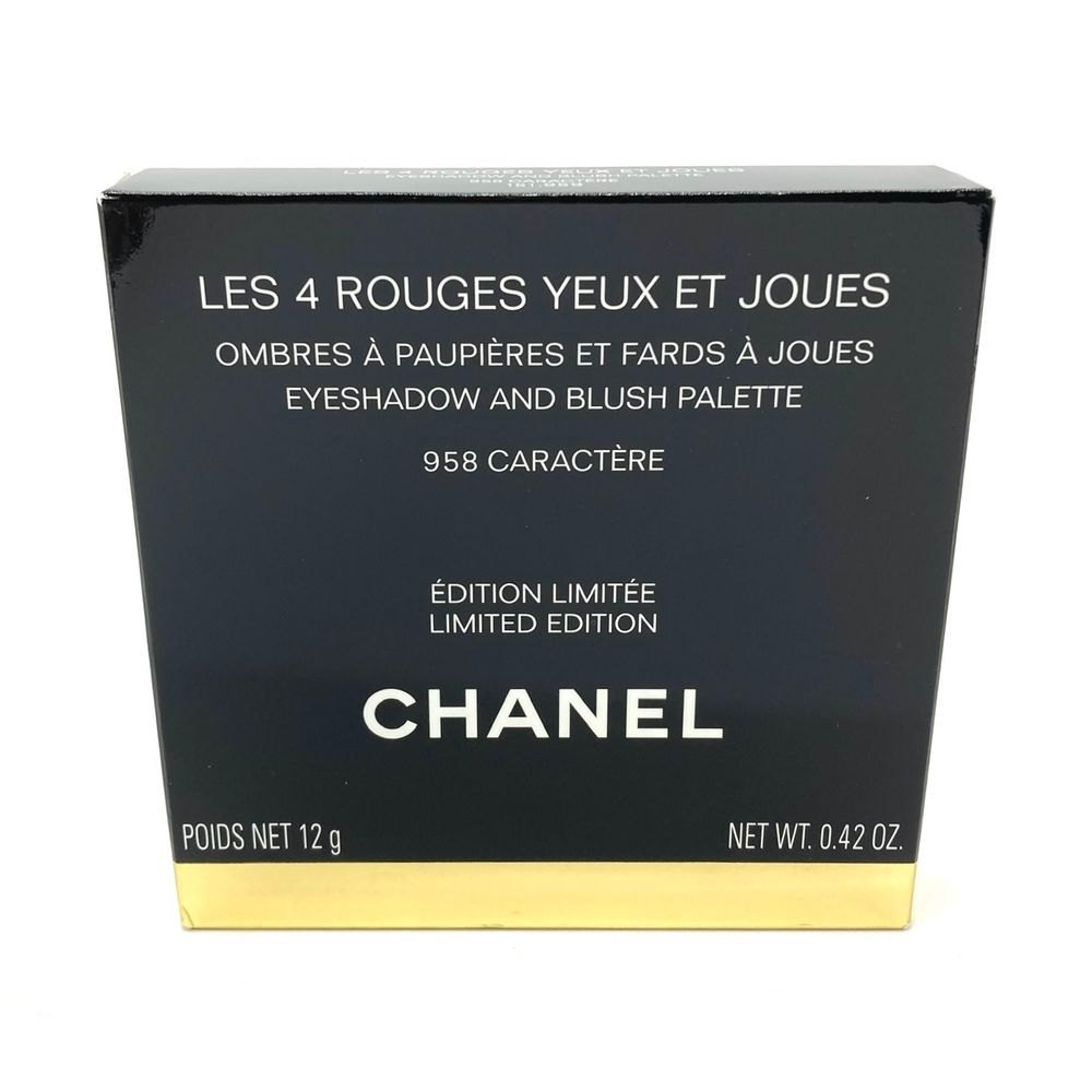 シャネル CHANEL レキャトル ルージュユーエジュ 958 キャラクテール 化粧品 151959 アイシャドウ