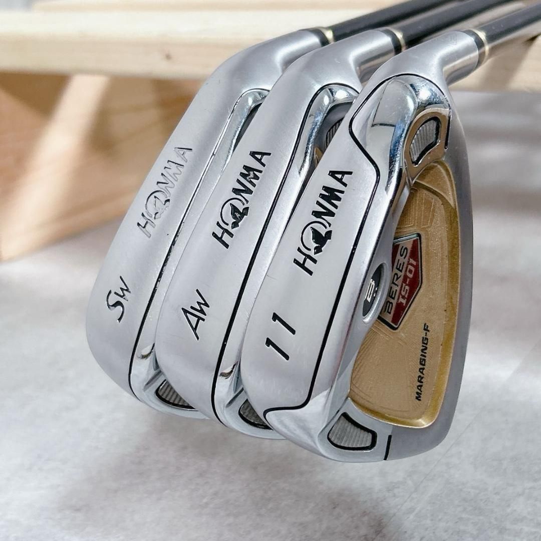 W752 HONMA BERES IS-01 ウェッジ 11 AW SW 3本