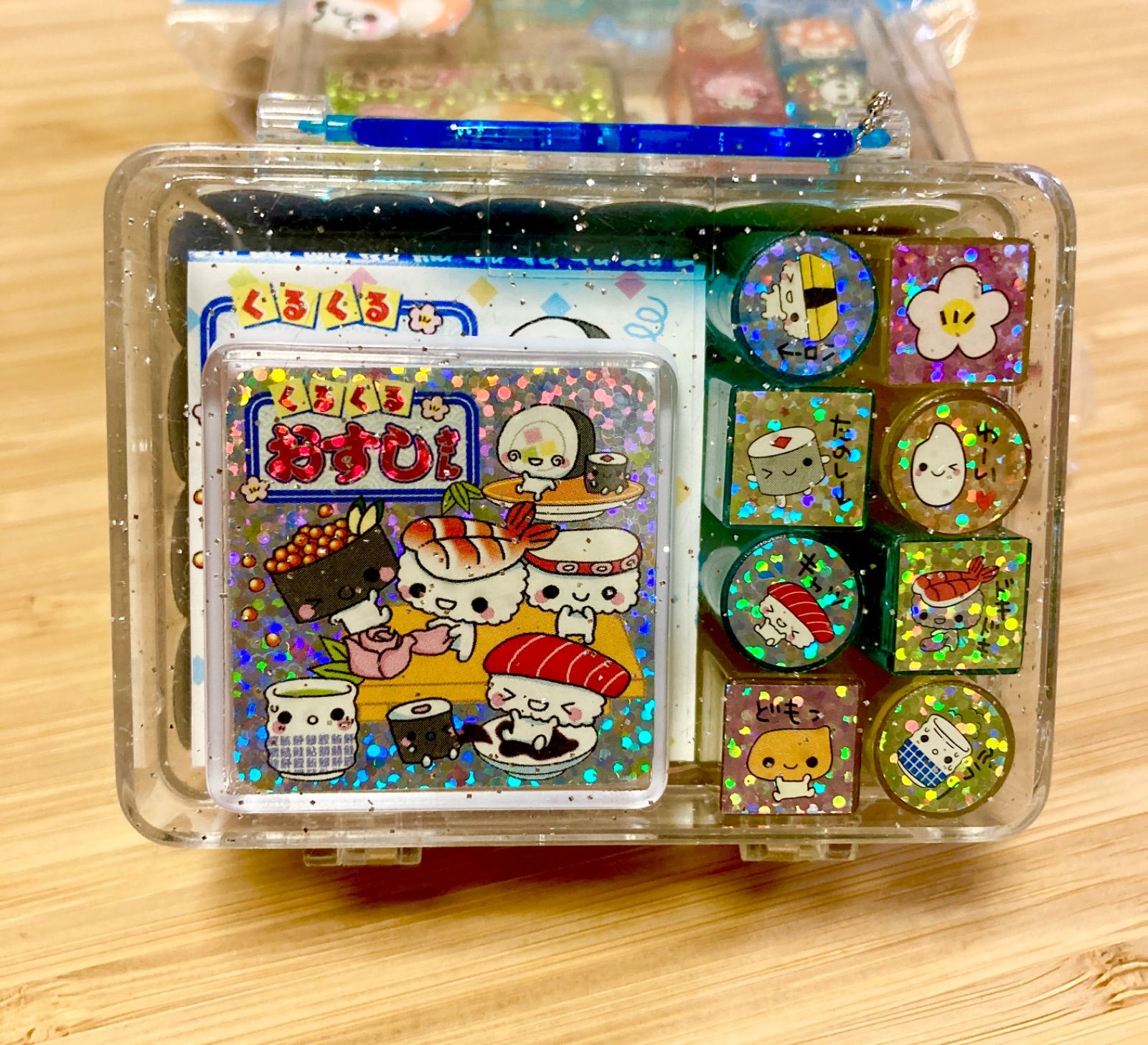 【新品・未使用】ケサランパサラン プチ スタンプセット レトロ レア にしむらゆうじ画 iPhone SE(第3世代)/SE(第2世代)8/7用