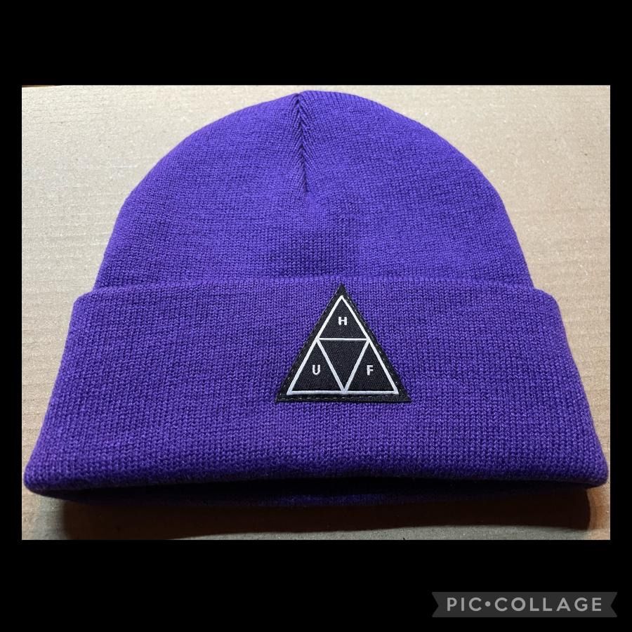 HUF ESSENTIALS TT BEANIE PURPLE