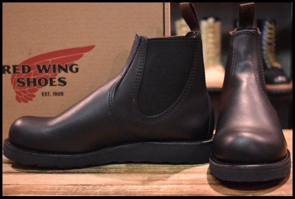 美品・箱付き】RED WING CLSSIC CHELSEAブラック 7D