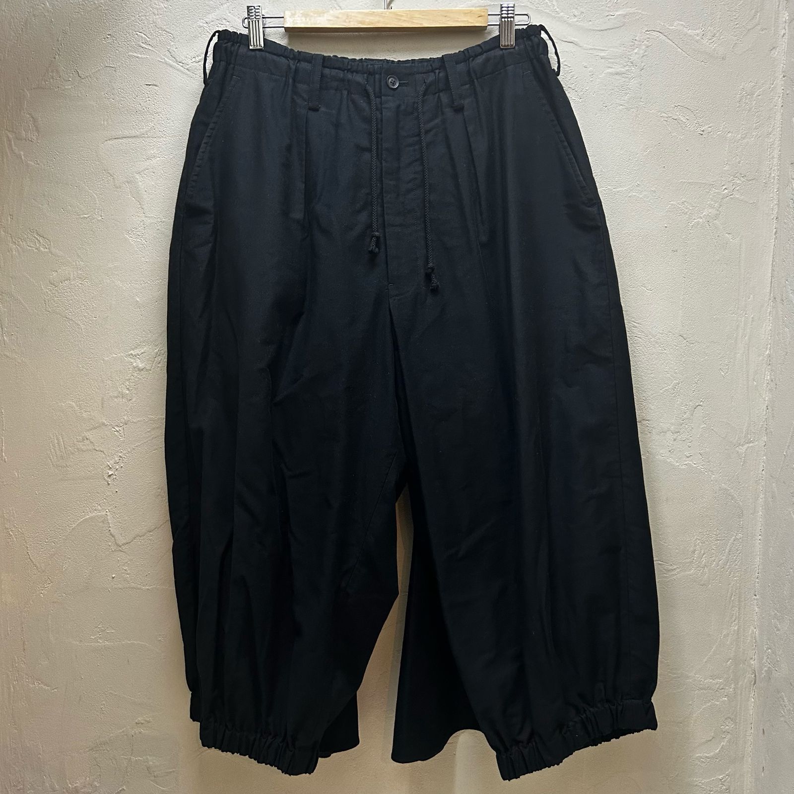 Yohji Yamamoto POUR HOMME ヨウジヤマモト プールオム BLACK C/TWILL