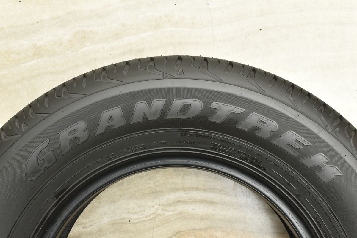 新車外し25年製 195/80R15 ダンロップ グラントレック AT20 4本 2025年製 新車外し品】ダンロップ グラントレック AT20 195
