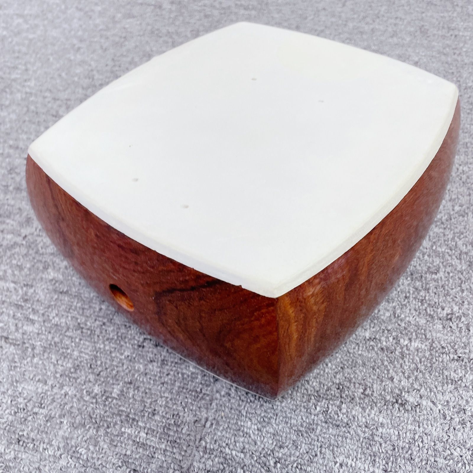 三味線 細棹 花梨 丸打胴 犬皮 平溝 和楽器 - メルカリ